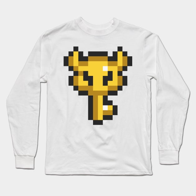 Big Key Sprite Long Sleeve T-Shirt by SpriteGuy95